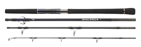 Canne Mer de Voyage Daiwa Saltiga Light Game 8ft/2.40m (40-110g) (4 Brins)