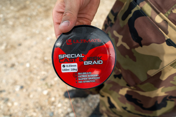 Ultimate Special Cast & Jerk Braid Fluo Red