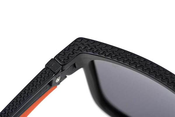 Fox Collection Black & Orange Shades polarisierte Sonnenbrille