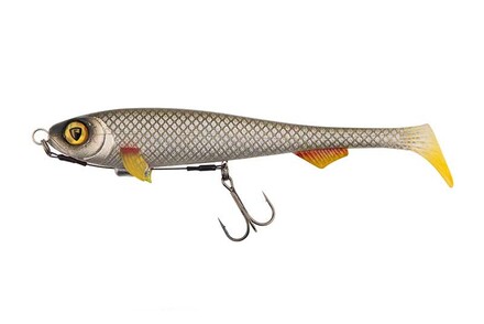 Fox Rage Super Slick Shad Loaded 18cm (49g) UV Silver Ghost