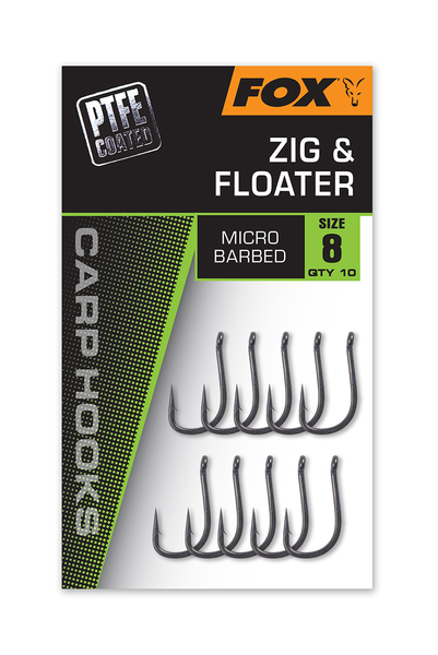 Fox Zig & Floater Karperhaak (10 Stuks)