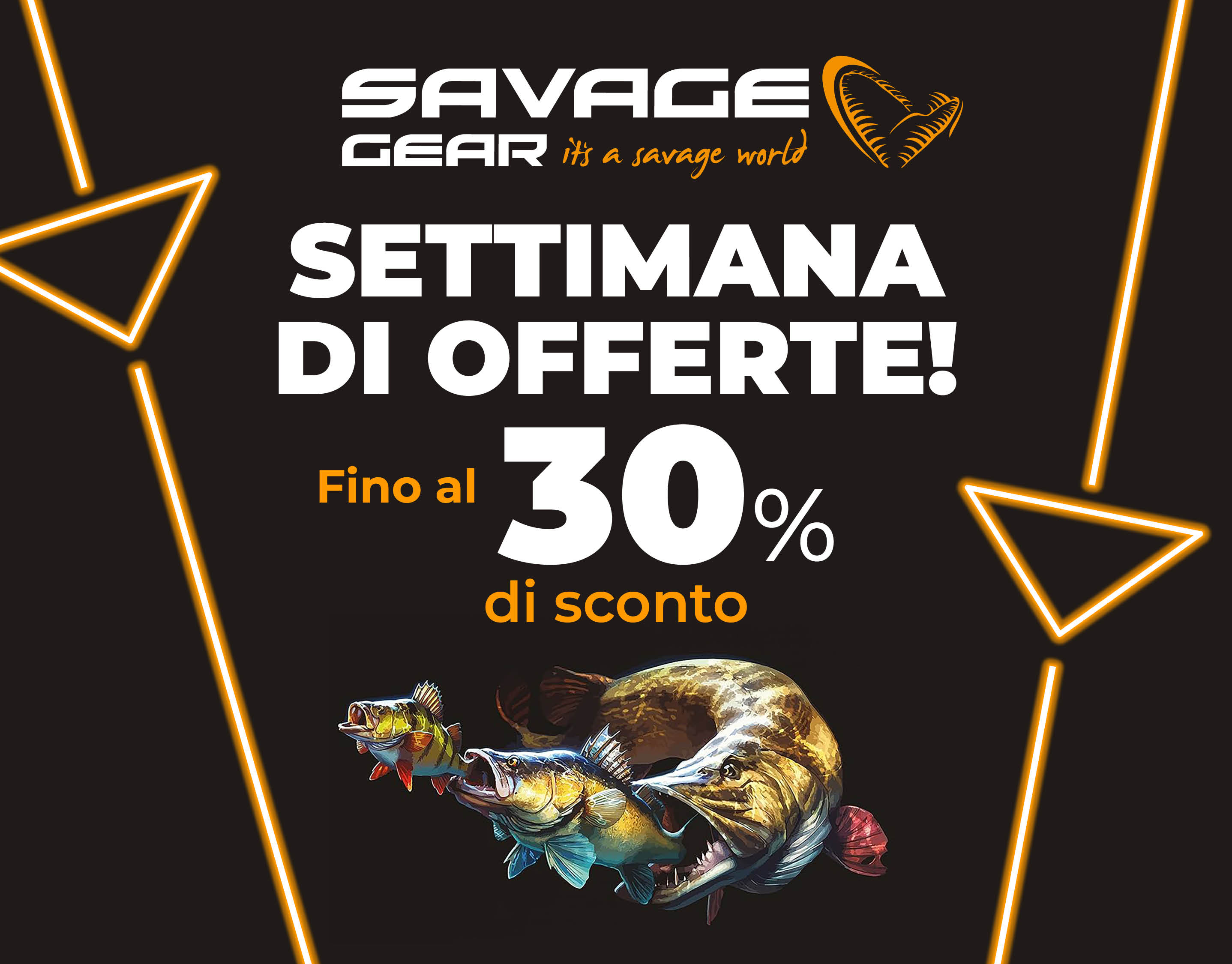 Subbanner: Tot 30% Savage Gear (Weekactie)