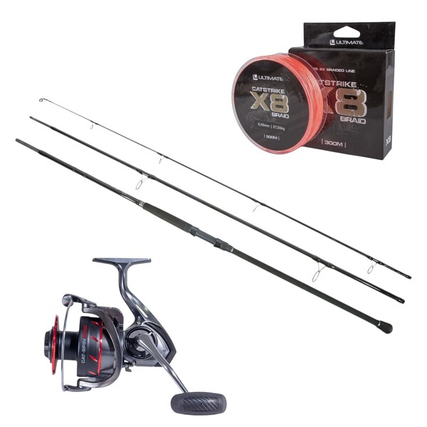 Ultimate Pellet-Cat Kit Statico per Siluro 3.60m 4.5lb (3 pezzi)