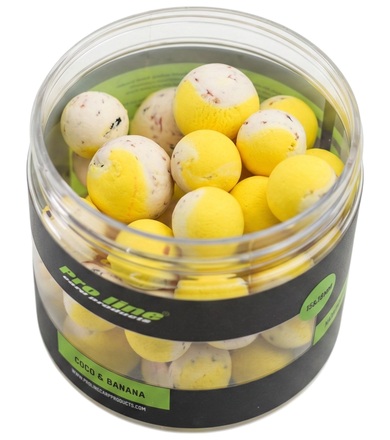 Pro Line Wonka's Coco & Banana 15&18mm Mixed Hookbaits (200ml)