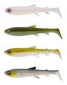 Savage Gear 3D Coarse Shad Mix 9cm (4 pieces) - Clear Water Mix