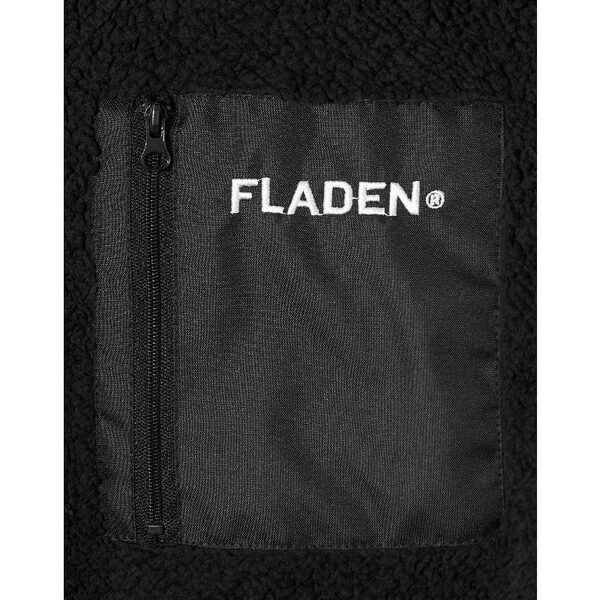 Fishing Jacket Fladen Sheep Fleece Jack Black