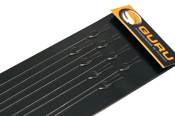 Guru F1 Pellet Ready Rig Barbless Pole Onderlijnen 15cm (8pcs)