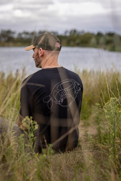 Korda One Liner Tee Black T-Shirt