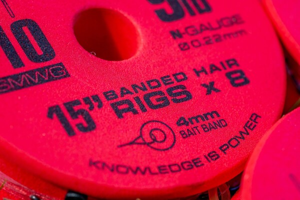 Guru SMWG Bait Band Ready Rig Onderlijnen 38cm (8pcs)