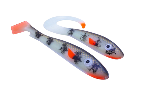 Svartzonker Glow Series Sea And Lake Glow Shad (2 pieces) - Blanch