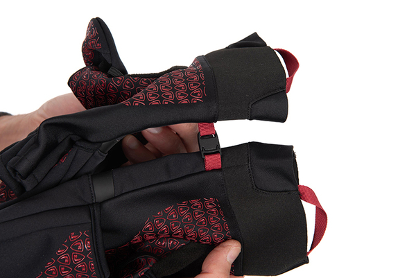 Fox Rage Fingerless Mitten Gloves 