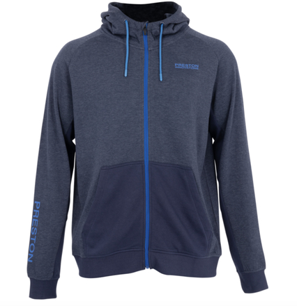 Preston Navy Tide Zip Hoodie