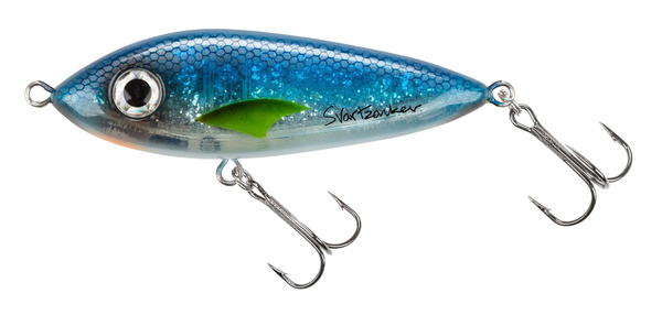 Svartzonker McSnack Jerkbait 9cm (22g) - Blue Silver