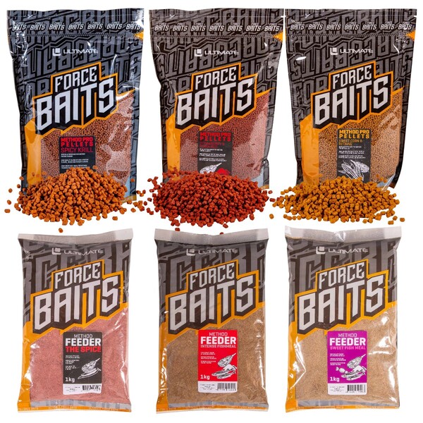 Ultimate Method Feeder Pellet & Groundbait Pack