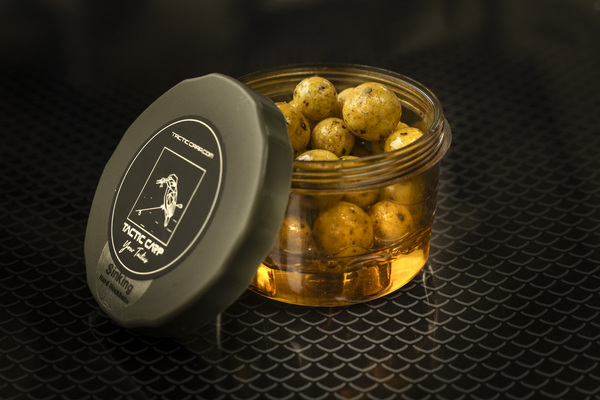 Tactic Carp Boosted Hard Hookbaits 16/20mm - Creamy Custard