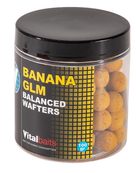 Vital Baits Banana GLM Wafters
