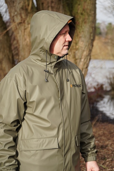 Prologic Rain Jacket Bark Green
