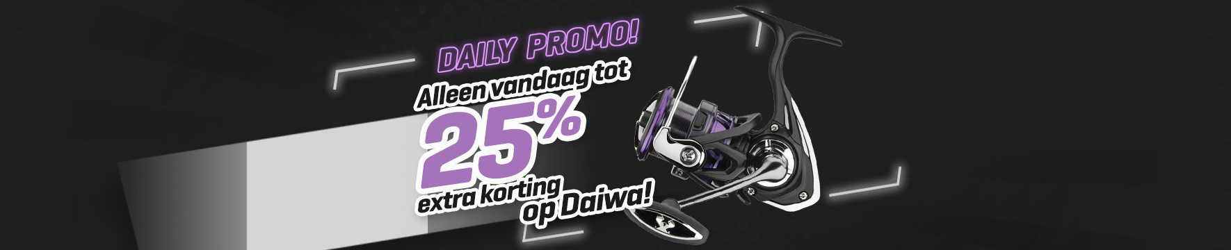 Soldes Topbanner: Tot 25% Daiwa