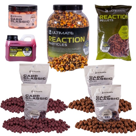 Ultimate Baits Carp Particles/Boilies Weekend Pack