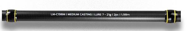 LMAB La Moustique Cast LM-C Baitcaster Rod 
