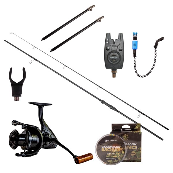 Ultimate Adventure Carp Stalker Complete One Rod Set (3lb)