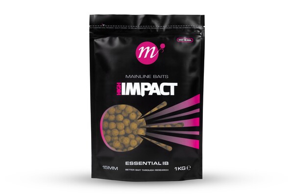 Mainline Hi Impact Boilies 15mm (1kg) - Essential IB