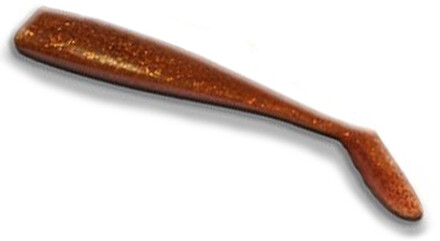 Major Craft ParaWorm - Shad 2.3 inch - #49 Orange Gold