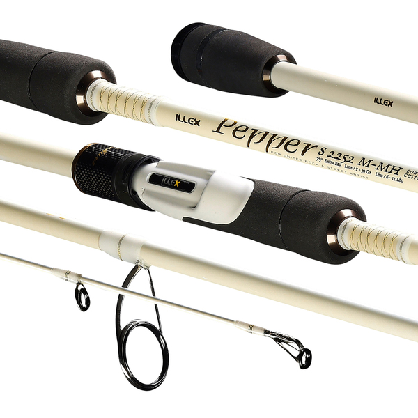 Illex Pepper X5 S 2252 M MH Silver Ops Spinning Rod 2.25m (7-30g)