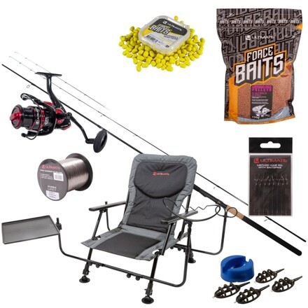 Ultimate Complete Feeder Chair Fishing Set