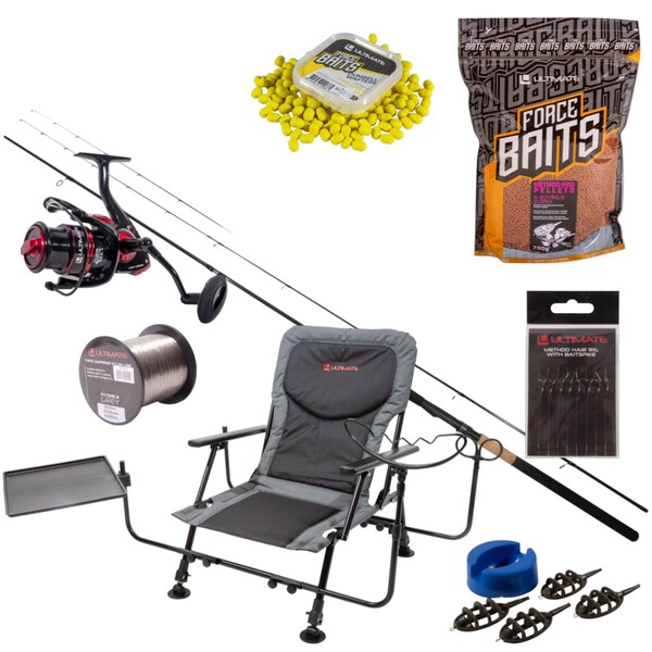 Ultimate Complete Feeder Chair Fishing Set