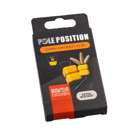 Pole Position Corn Maggotclip Double (5pcs)