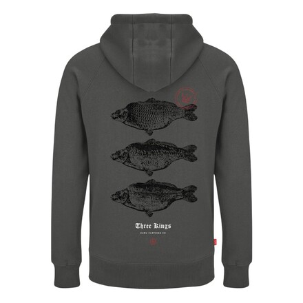 Kumu 3 Kings Hoodie Grey