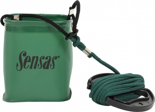 Sensas Collapsible Bucket including 6 m Cord