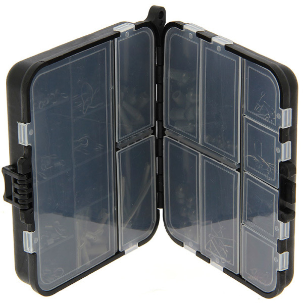 Angling Pursuits Carp Rig Accessory Box with 175 pcs of end tackle