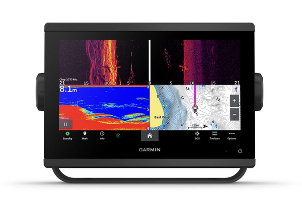 Garmin GPSMAP 923xsv Kaartplotter Fishfinder met Wereldwijde Basiskaart (9inch)