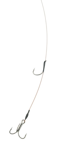 Rozemeijer Deadbait Vorfächer 1x Single + Drilling 50cm 30lb (2 St)