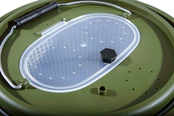 Ultimate Köderfischeimer & Luftpumpen Set