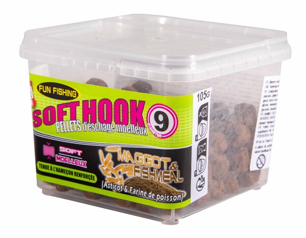Fun Fishing Soft Hook Pellets 9mm (110g)