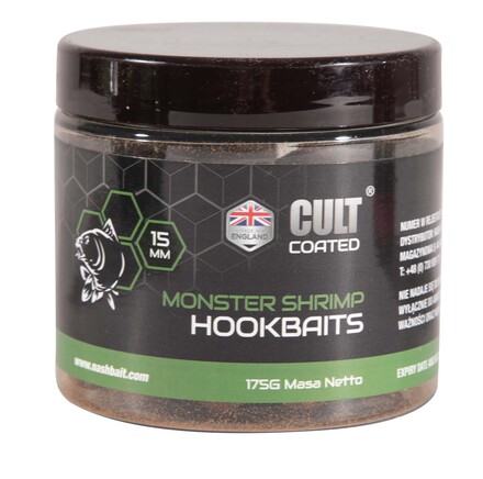 Nash Monster Shrimp Cult Coated Hookbaits