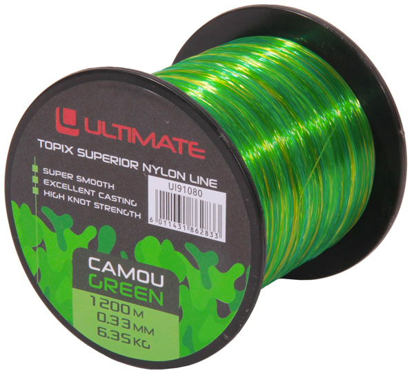 Daiwa Ninja X Carp Set - Ultimate Topix Nylon, Camou