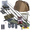 Ensemble de pêche à carpe de nuit Ultimate Mega Complete Carp Night Fishing Set