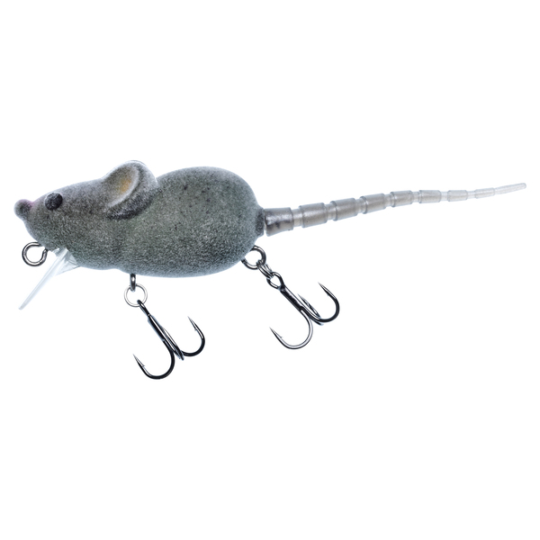 Illex Momouse Wakebait 9.2cm 7g (0-0.5m) - Grey Rat
