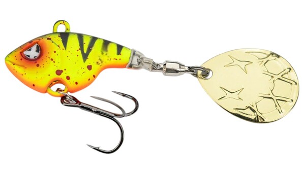 Monkey Lures Turbo Lui Jigspinner (10 g)  - Inferno Tiger