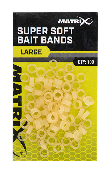 Matrix Super Soft Bait Bands (100 sztuk)