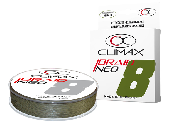 Climax IBraid NEO Olive Gevlochten Lijn (135m)