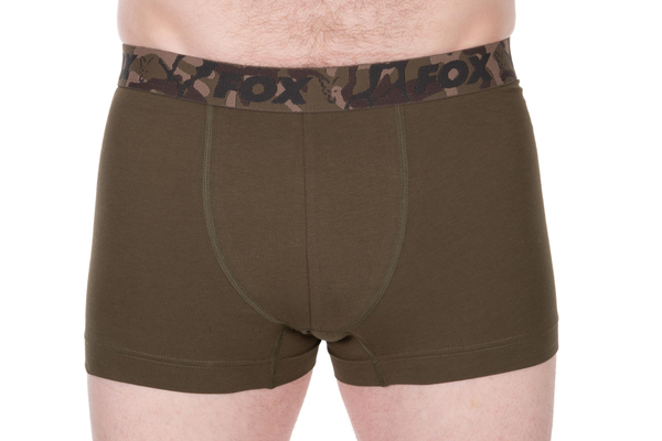 Fox Boxer Shorts 2-Pack Khaki/Black