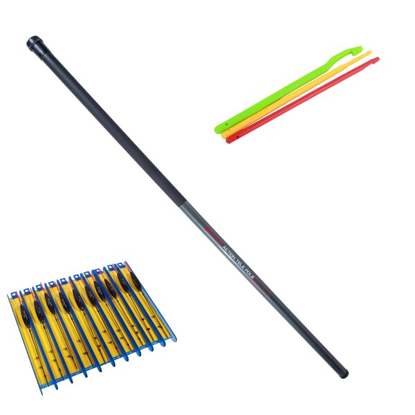 Ultimate Action Tele Pole Set de Caña Fija
