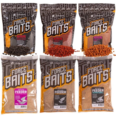 Ultimate Method Feeder Pellet & Groundbait Pack