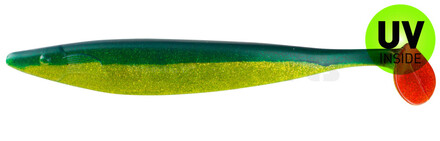 ShadXperts Megalodon 12" Chartreuse-Glitter / Blue
