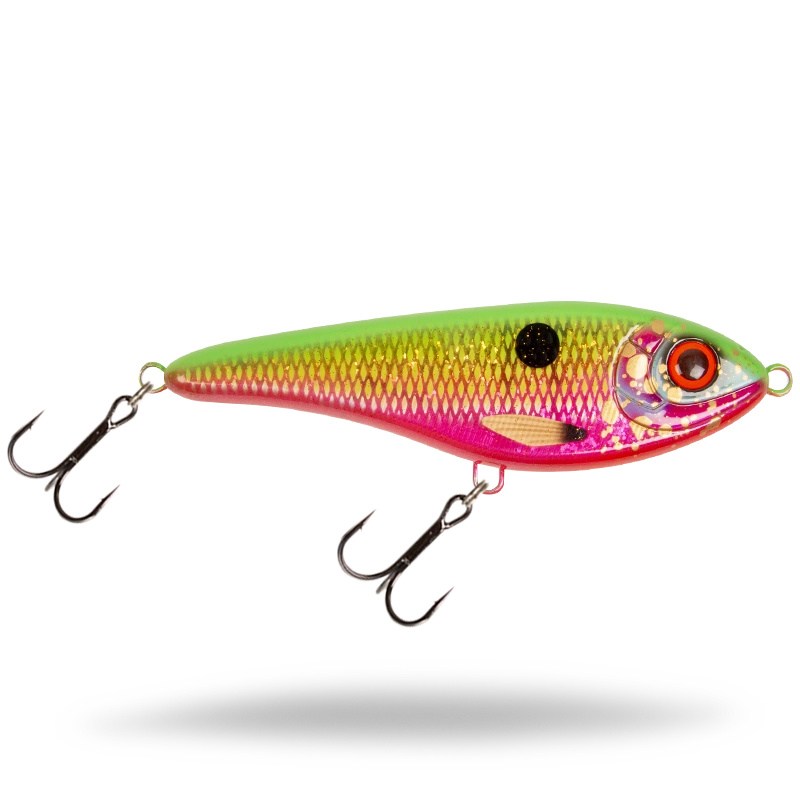 Strike Pro Buster Jerk Jerkbait 15cm - Hot Pike- 75g - 1Stück Strike Pro Buster Jerk Jerkbait 15cm - Hot Pike- 75g - 1Stück